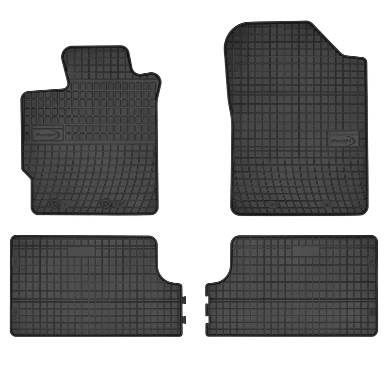 Bottari 39701 Set of 4 Tappeti Car in Gomma Su Misura per Yaris - Dal 2011