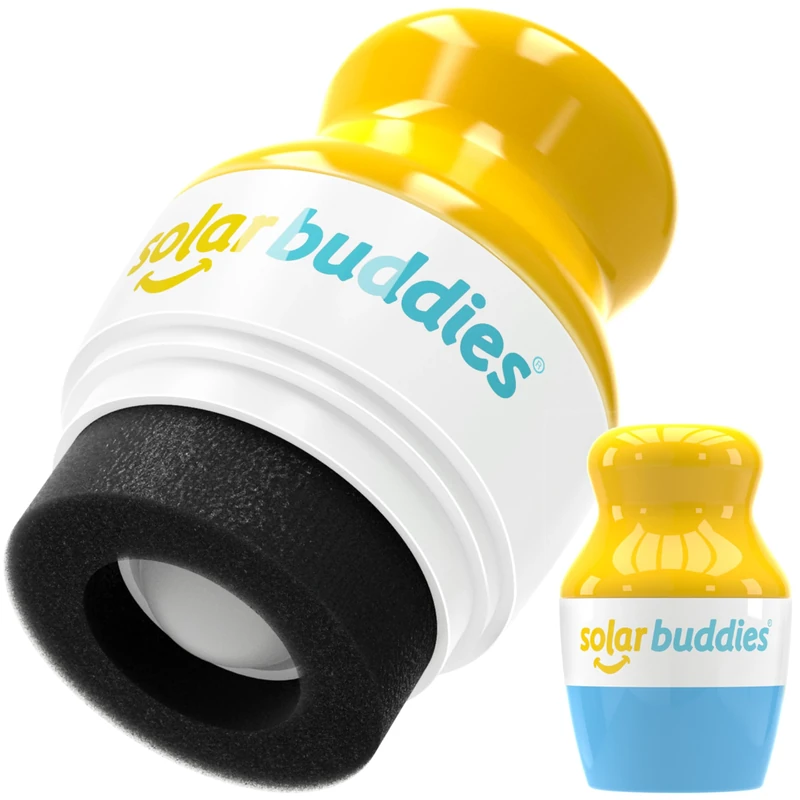 Solar Buddies Refillable Sunscreen Applicator - 3.4oz Blue