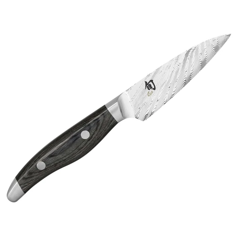 Kai Messer Shun Nagare Officemesser, Kochmesser, Küchenmesser, Messer, 9 cm, Damaszener Stahl, NDC-0700