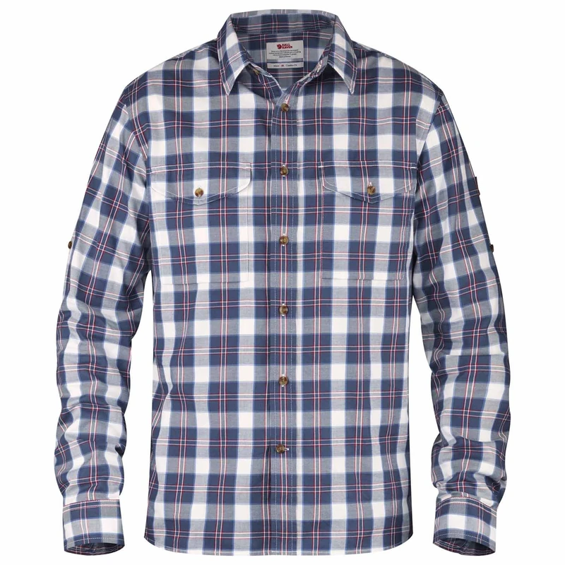 FJALLRAVEN F82445-520 Singi Flannel Shirt LS M Uncle Blue XS