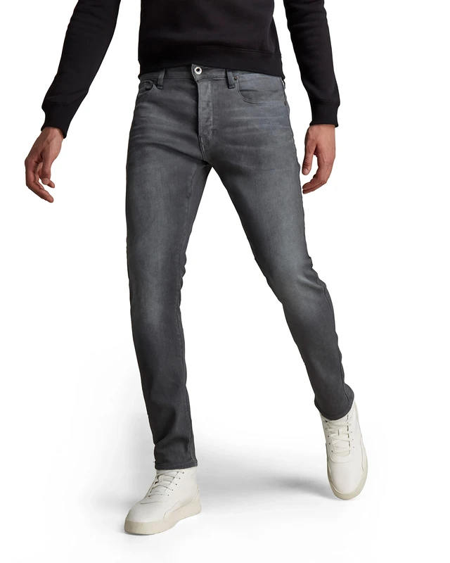 G-STAR Men's 3301 Slim Jeans, Multicolour (dk Aged Cobler 51001-7863-3143), 33W / 32L
