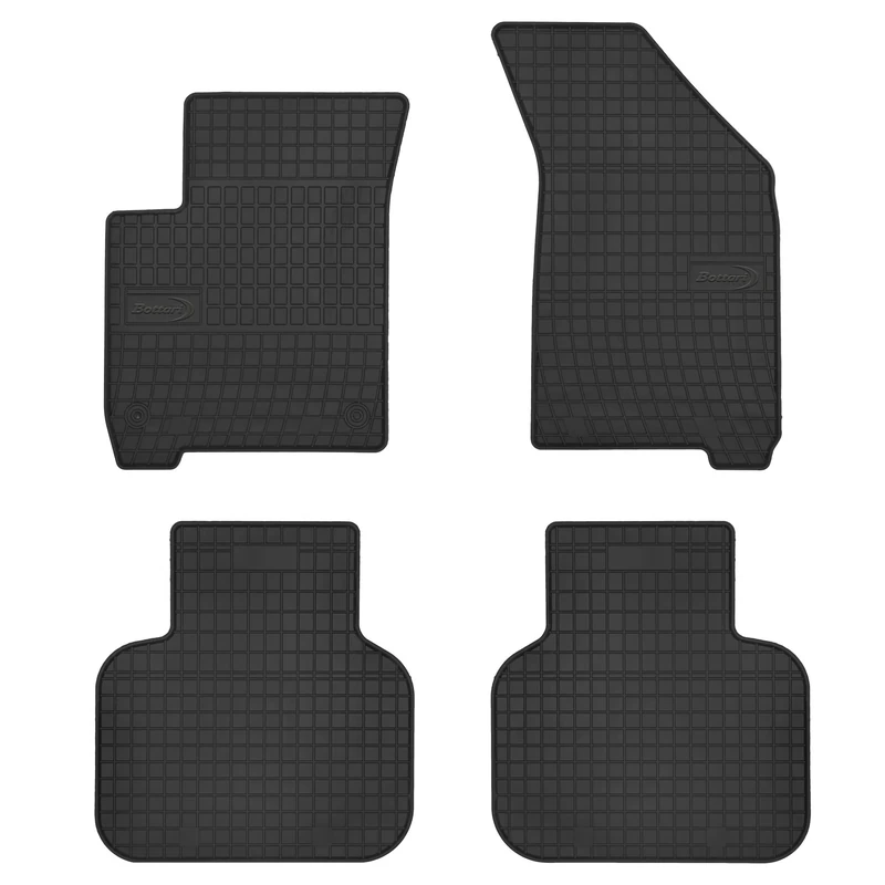 Bottari 39645 set of 4 tappeti car in gomma su misura per Fiat Freemont