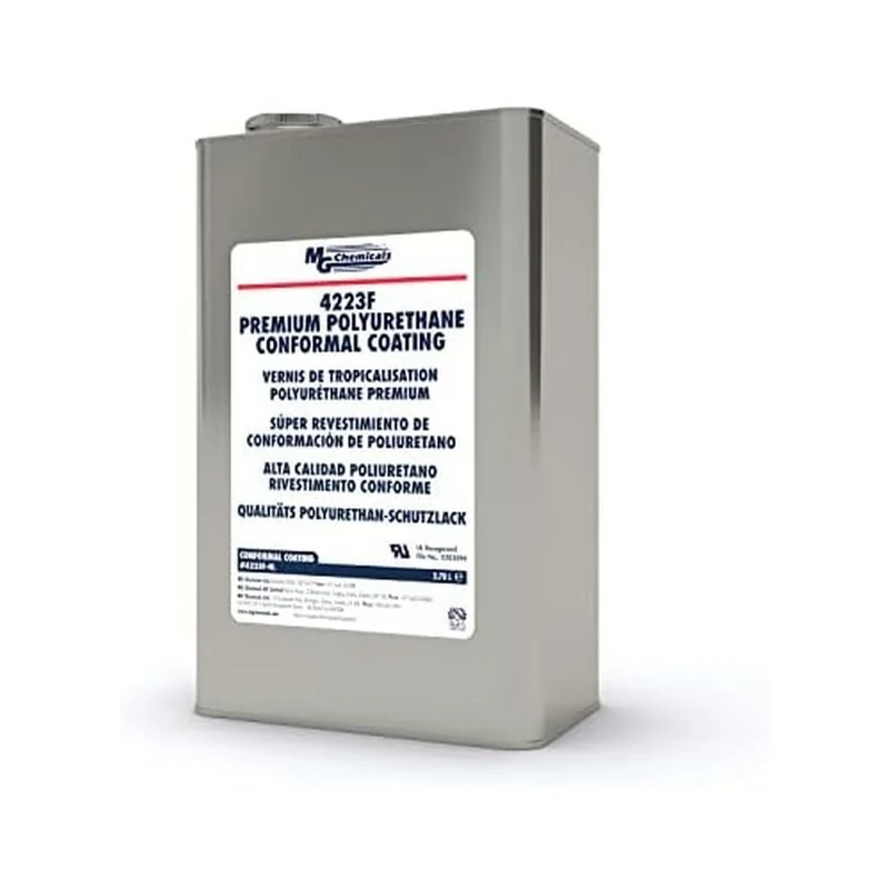 MG Chemicals Premium Polyurethane Conformal Coating, 3.78 L Liquid Metal Can