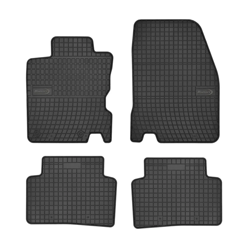 Bottari 39689 Made to Measure Rubber Car Mat Set for Kadjar