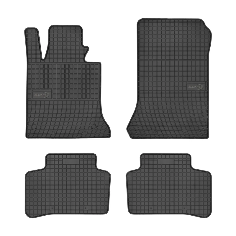 Bottari 39664 Set of 4 Tappeti Car in Gomma Su Misura per Mercedes Glk