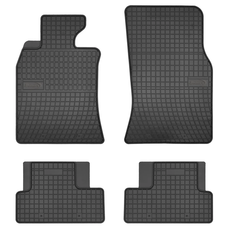 Bottari 39665 set of 4 tappeti cars in gomma su misura per mini dal 2001 al 2014