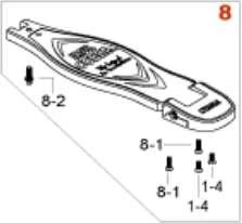 Tama HP90N8 Footboard Assembly, Iron Cobra - Image 1