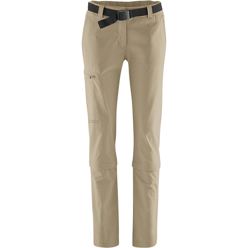 maier sports Women's Arolla Hiking Trousers, Zip-Off Outdoor Pants, Breathable Trekking Trousers with Detachable Legs
