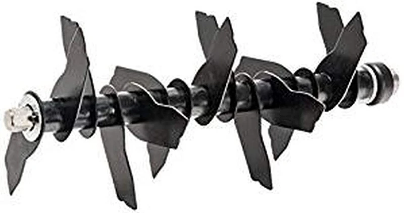 WOLF Garten WBS3503 Replacement Knife Shaft KPL; 196-104-650, Black