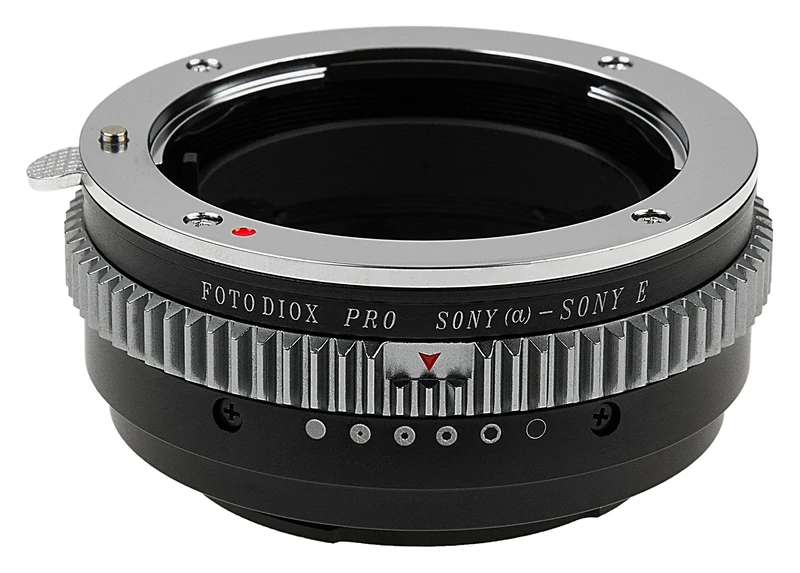 Fotodiox Pro Lens Mount Adapter Compatible with Sony A-Mount and Minolta AF Lenses to Sony E-Mount Cameras