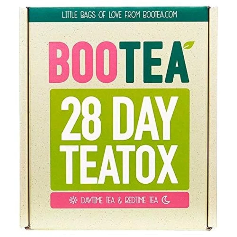 Bootea Coffeetox Herbal Teatox Tea & Coffee Blend for Energy Boost & Cleanse, with Fennel, Yerba Mate, Dandelion & Matcha, No Caffeine, All-Natural Ingredients