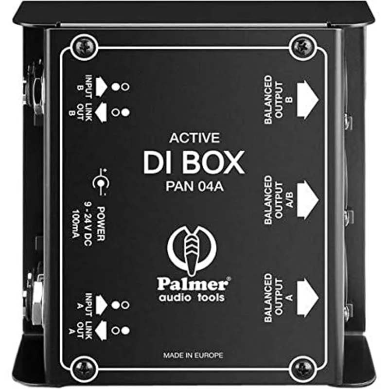Palmer PAN 04 A - Active 2-Channel DI Box