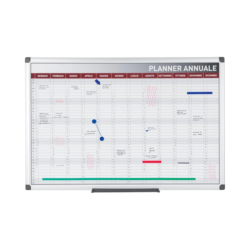 BI-OFFICE Magnetic Planning Wash 52 Weeks 90 x 60 cm - Image 1
