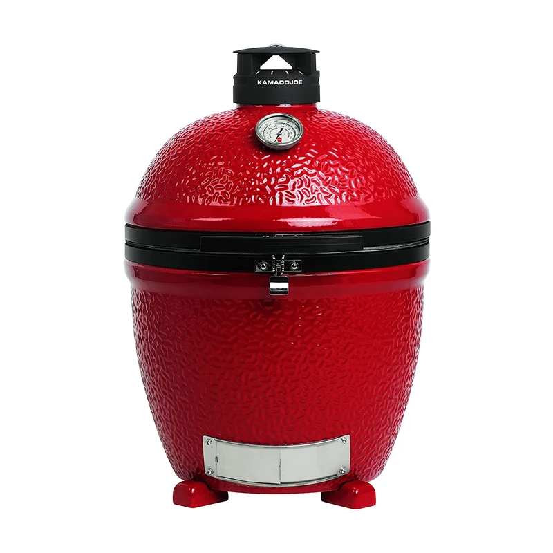 Kamado Joe Classic Joe II 18-inch Charcoal Grill - Red
