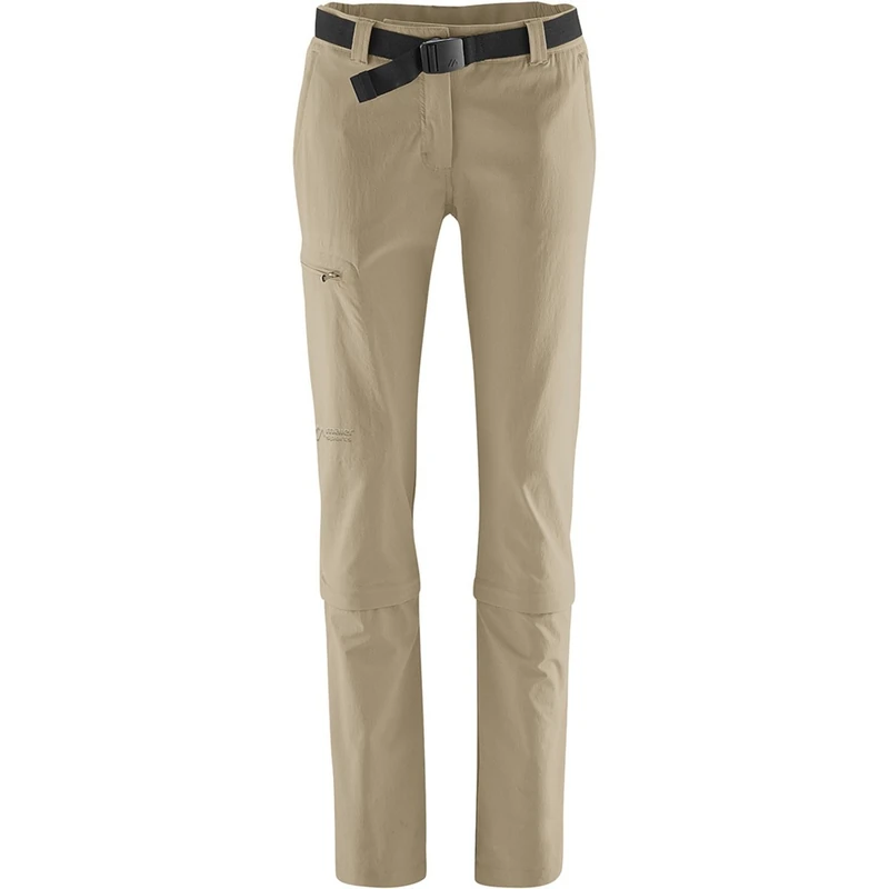 maier sports Women's Arolla Hiking Trousers, Zip-Off Outdoor Pants, Breathable Trekking Trousers with Detachable Legs