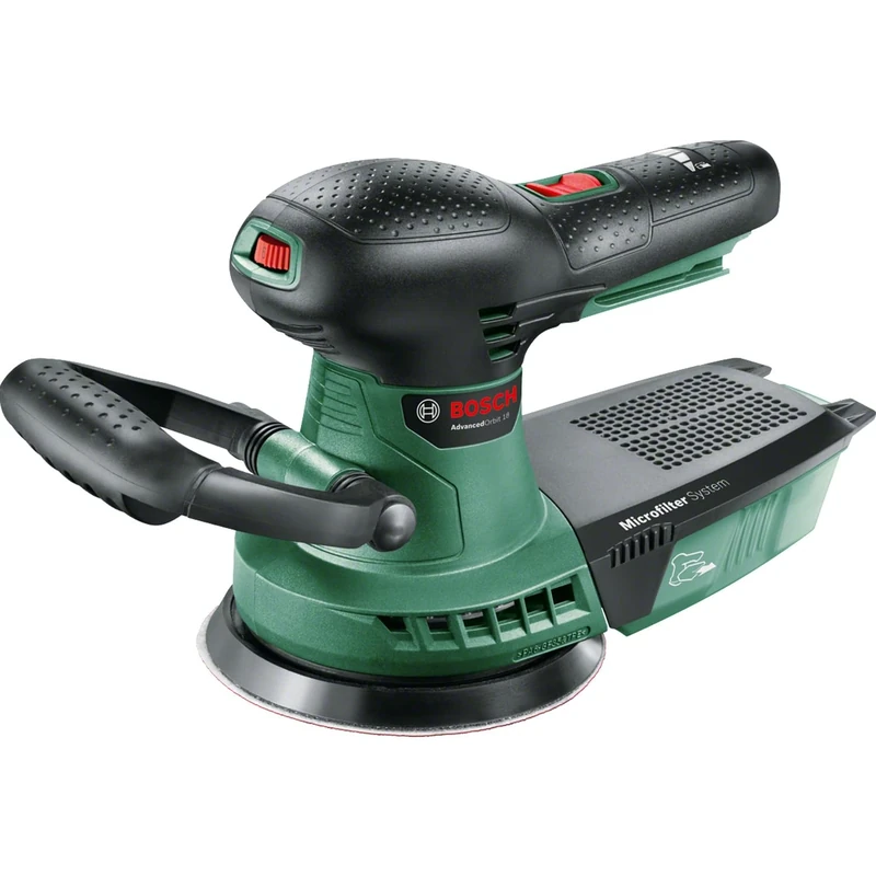 Bosch Cordless Orbital Sander AdvancedOrbit 18 (Without Battery, 18 Volt System, in Carton Packaging)