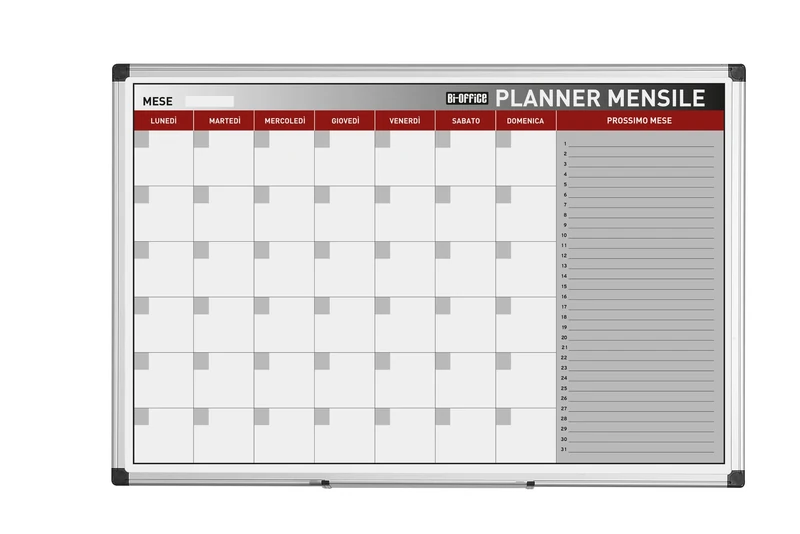BI – Magnetic Monthly Planner 90 x 60 cm