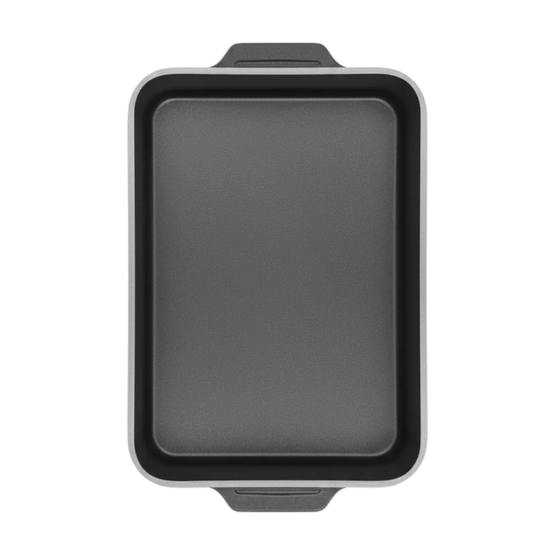 Samuel Groves Cast Iron Griddle & Grill Pan – Pre-Seasoned Dual-Surface Roasting Tray 32×26 cm, Induction & Oven Safe Cookware for BBQs, Steaks & Everyday Cooking