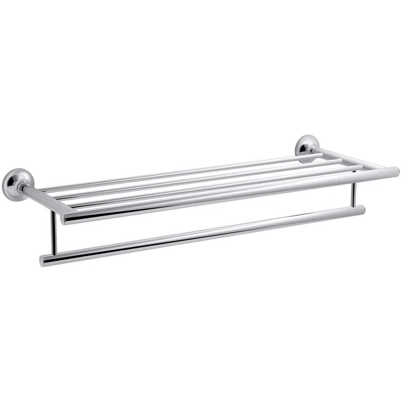 Kohler K-13448-CP Coralais Hotelier Towel Bar/Shelf