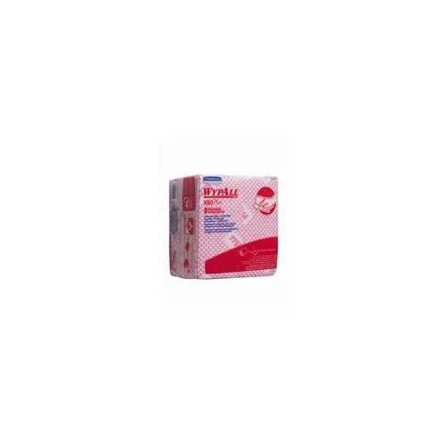 KCP 19127 Wypall X80 Plus, Quarter Folded, Red (Pack of 240) - Image 1