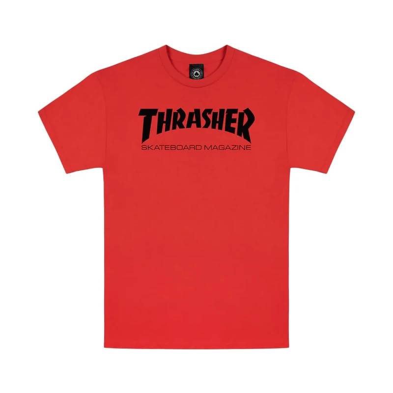 Thrasher Skate Mag Unisex Adult T-Shirt Red
