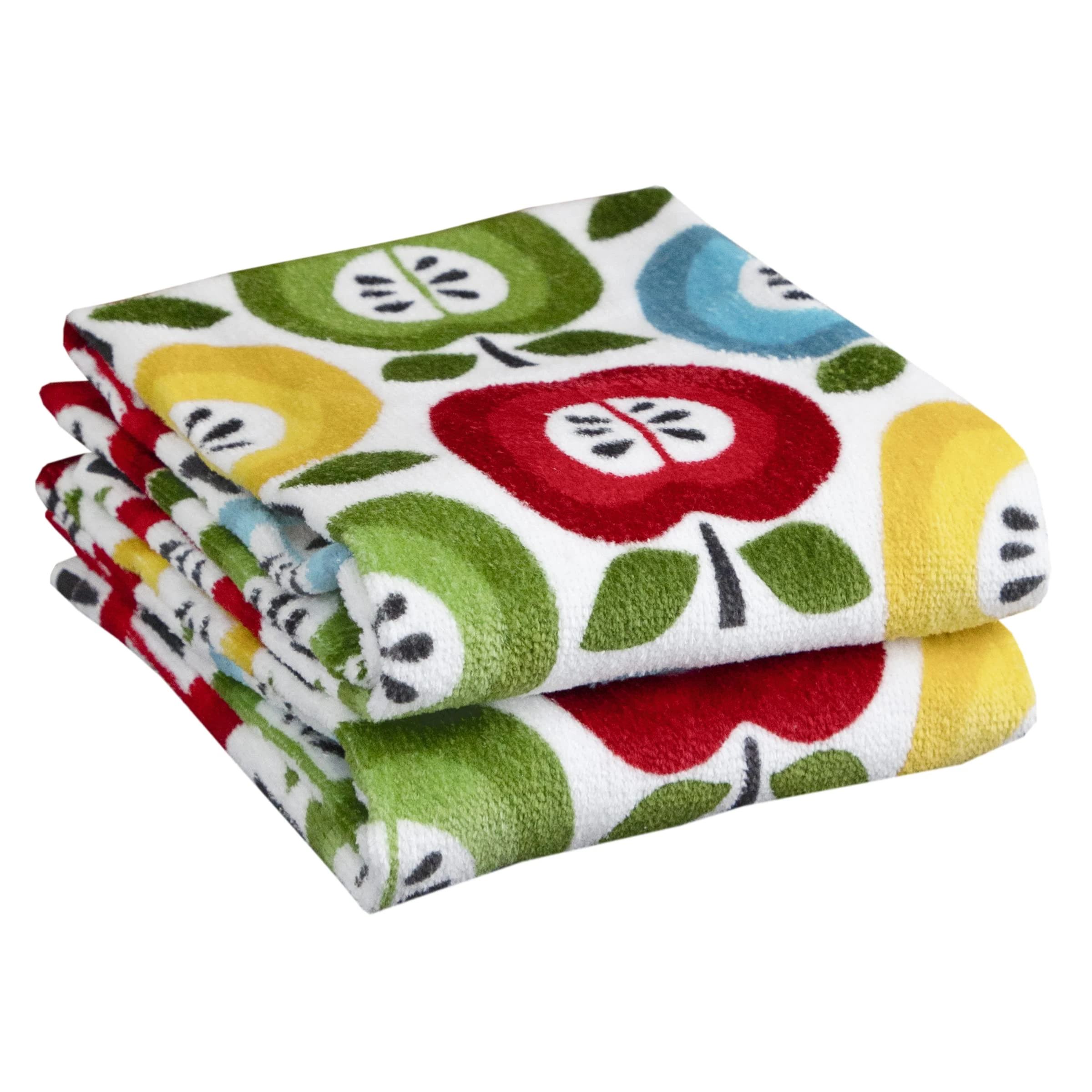 Tefal 94748 Kitchen Towel, Cotton, Apples