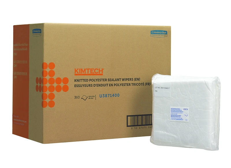 KCP 38714 Kimtech Car Sealant Paper Towels Flat Sheet White (Pack of 360) - Image 1