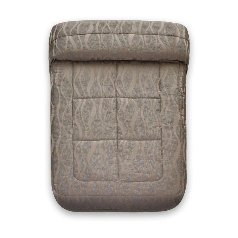 San Carlos Jacquard Conce Duvet Conforter, Polyester, grey, double, 270 x 235 x 3 cm