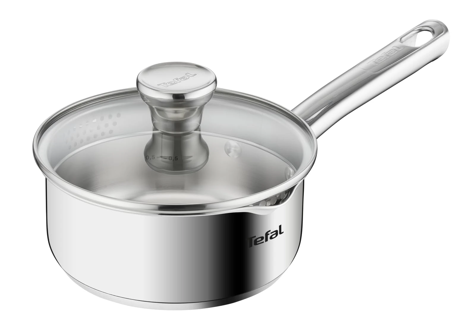 Tefal Duetto A70522 Saucepan with Lid 16 cm Stainless Steel