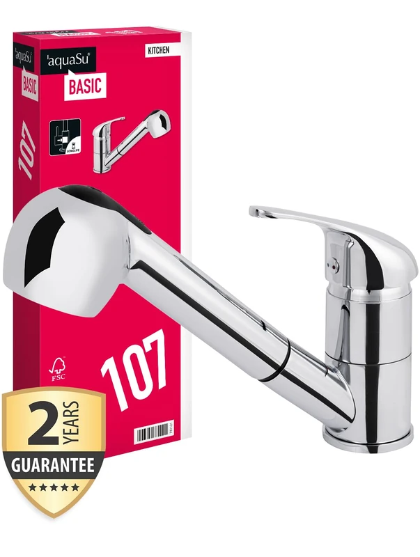 Sanitop-Wingenroth 78112 1 Single-Handle Mixer Tap for Sink, Tiado with Dish Rinser