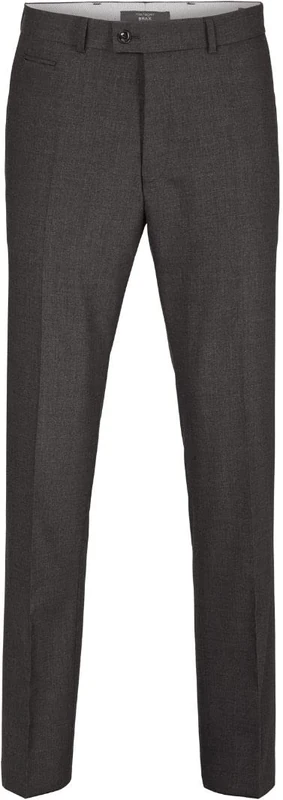 BRAX Men's Enrico Flatfront Business Klassisch Trouser, Grey (Anthra 06), W34/L36 (Size: 98)