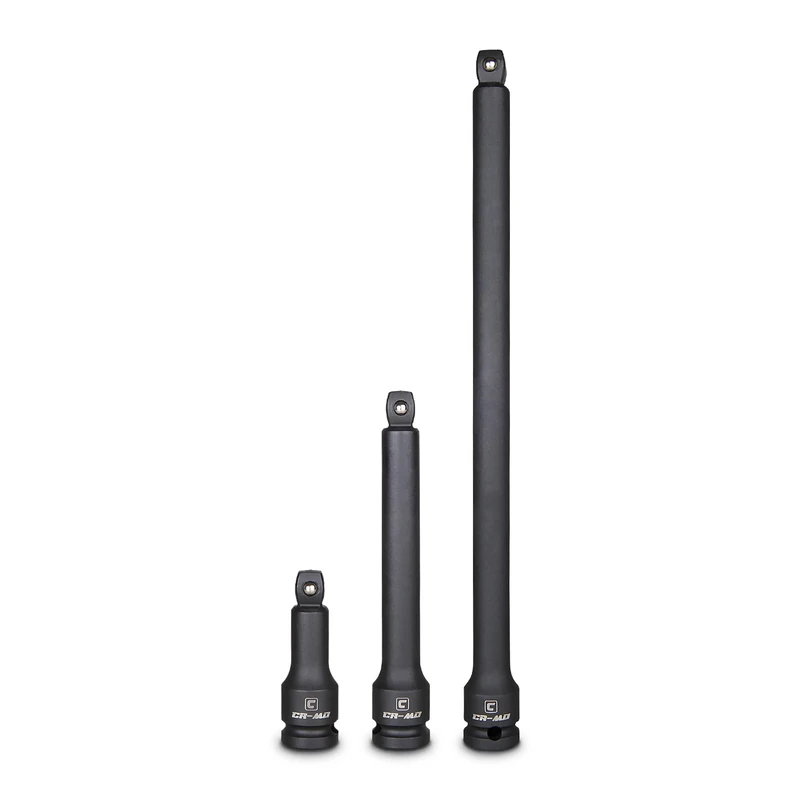 Capri Tools 1/2-Inch Drive Wobble Impact Extension Bar Set, CrMo, 3-Piece