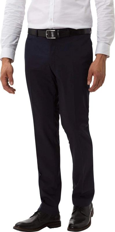 Brax Men's Style.Enrico Trousers, Blue (Navy 22), 33/32 (Manufacturer Size: 48)