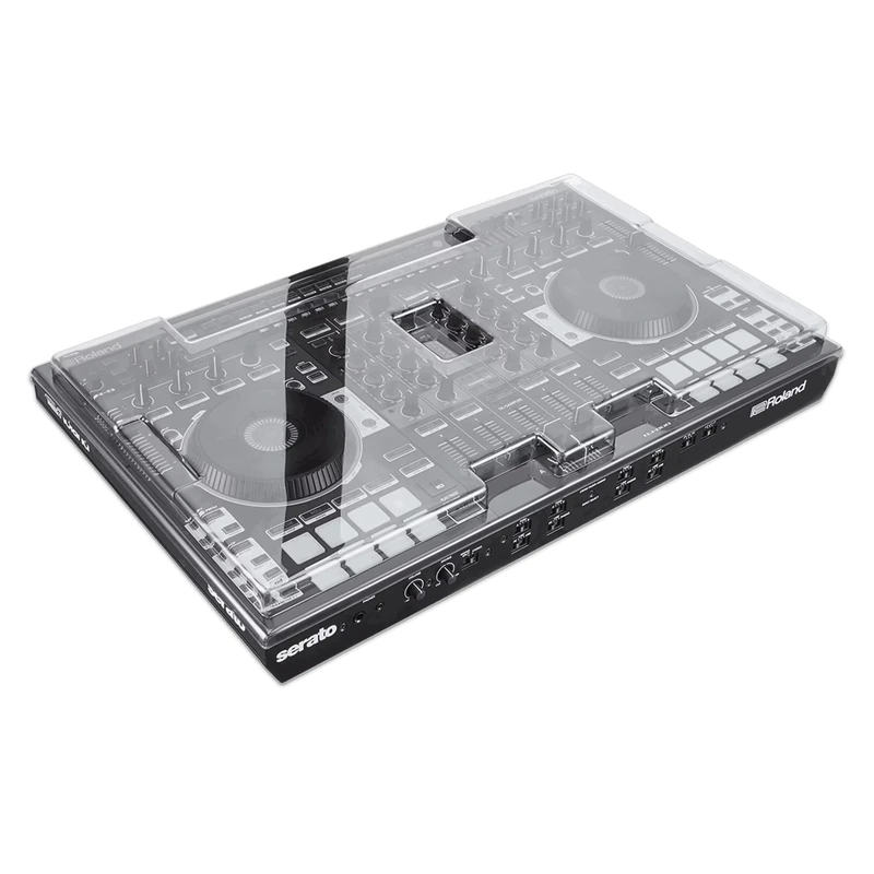 Decksaver Cover for Pioneer DJ DJ-808 - Super-Durable Polycarbonate Protective lid in Smoked Clear Colour, Made in The UK - The DJs' Choice for Unbeatable Protection