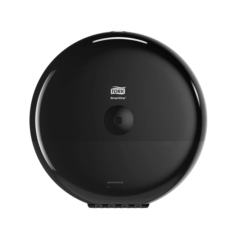 Tork SmartOne Toilet Roll Wall Mounted Dispenser Black T8, High Capacity, Elevation Range, 680008
