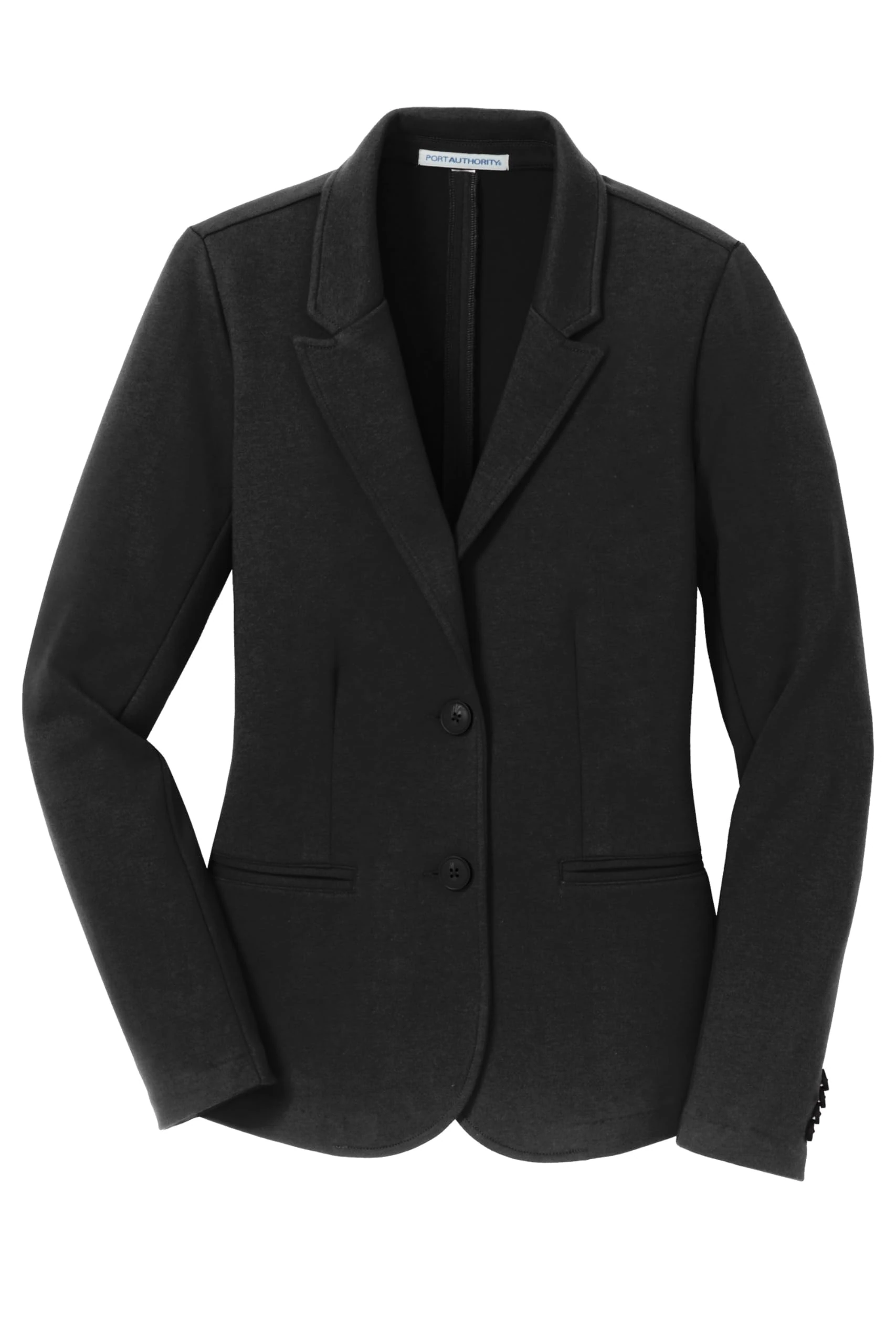 Port Authority Ladies Knit Blazer. LM2000 Black 4XL