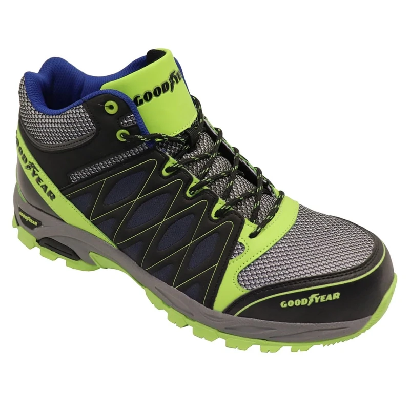 Goodyear Men's Metal Free Composite Toe & Midsole Protection S1P SRA HRO Safety Boots, Multicolor, 9 UK