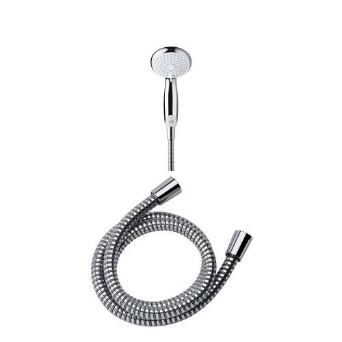 Mira Showers Nectar Four Spray Showerhead, Chrome with Response Chrome Plated Shower Hose