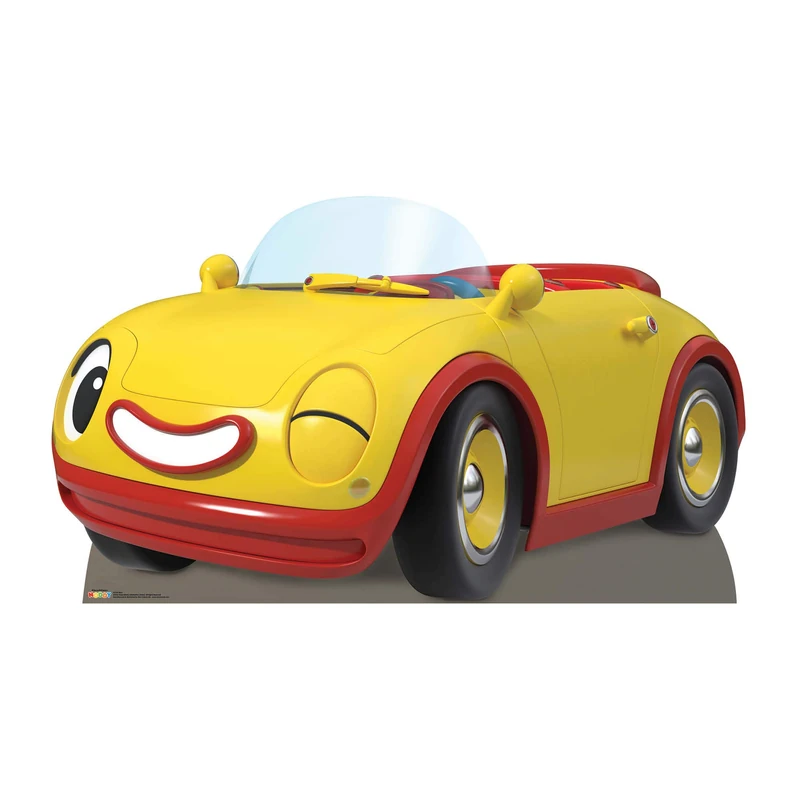Star Cutouts SC966 Revs Noddy Toy Car Cardboard Cutout – Kids Party Decoration, Toyland Display & Birthday Gift - Image 1