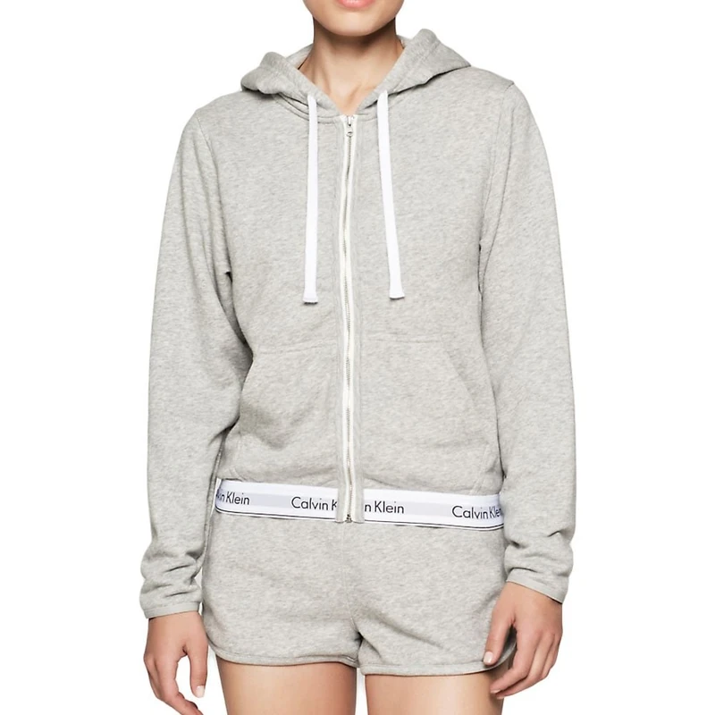 Calvin Klein Women's Hoodie, Regular Fit, Grey, XS