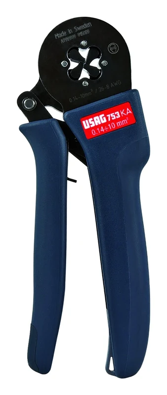 USAG U07530004 - 753 KA - Self-adjusting crimping pliers for square terminals