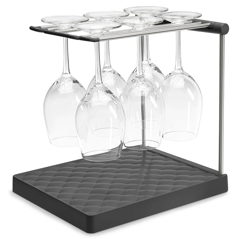 Kohler K-8628-CHR Wine Glass Drainer Charcoal - Image 1