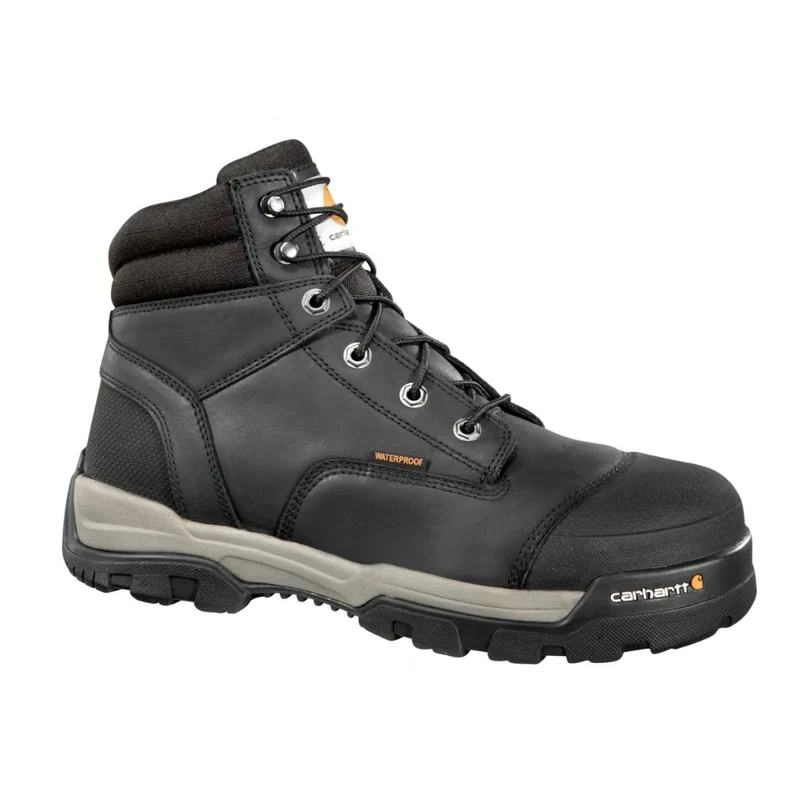 Carhartt Men's Ground Force 6-Inch Brown Waterproof Work Boot - Composite Toe, Peanut Oil Tan Leather, 11.5 W US - New For 2017 - CME6355