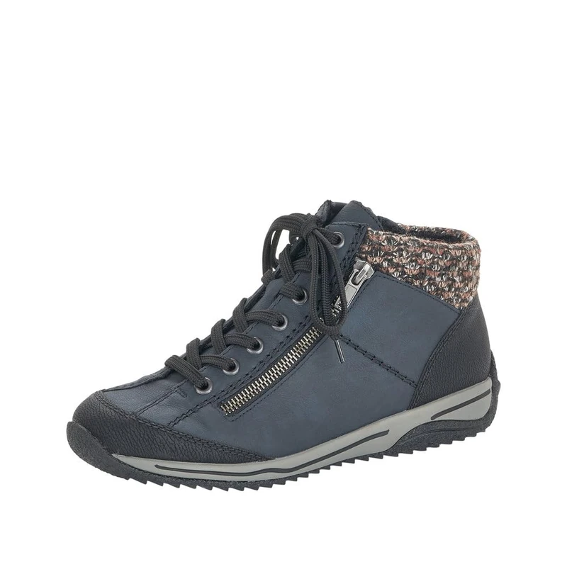 Rieker Women's L5223 Fashion Boot, Black Blue 00, 5 UK - Image 1