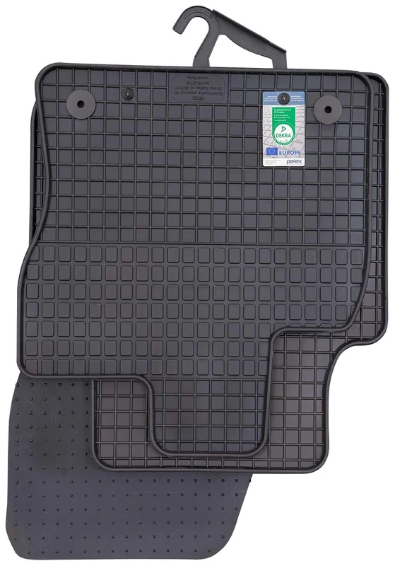 Unbekannt PETEX 21710 Rubber Mats Fit Set Black 4-Piece