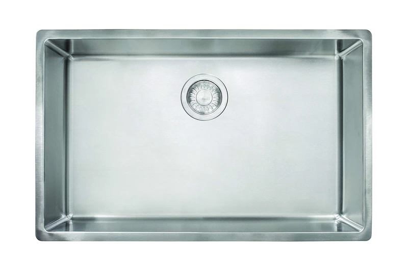 FRANKE CUX11027-ADA Cube 28-1/2" Stainless Steel Kitchen Sink, 5 x 27 x 16
