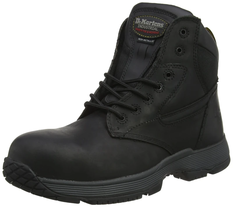 Dr. Martens Corvid S1P Unisex Black Safety Shoes - Size 13 - Image 1