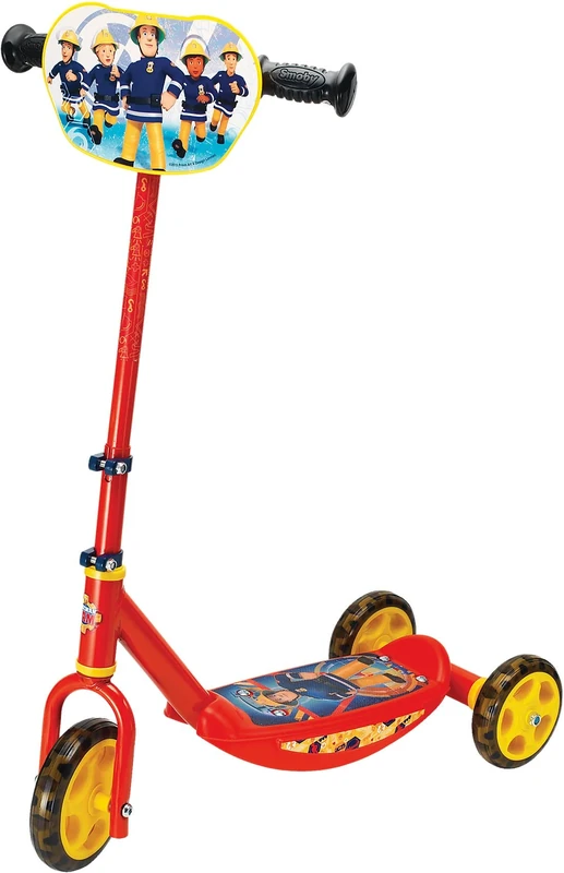 Smoby 750155, Fireman Sam Scooter, 3 Wheels
