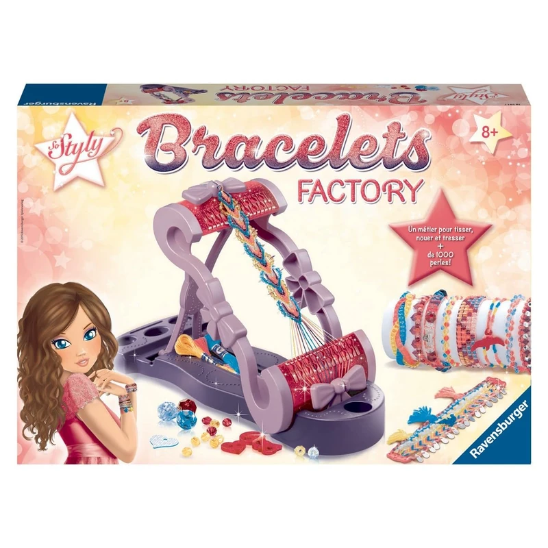 Ravensburger Factory Bracelets Craft Kit - 18671 French Version