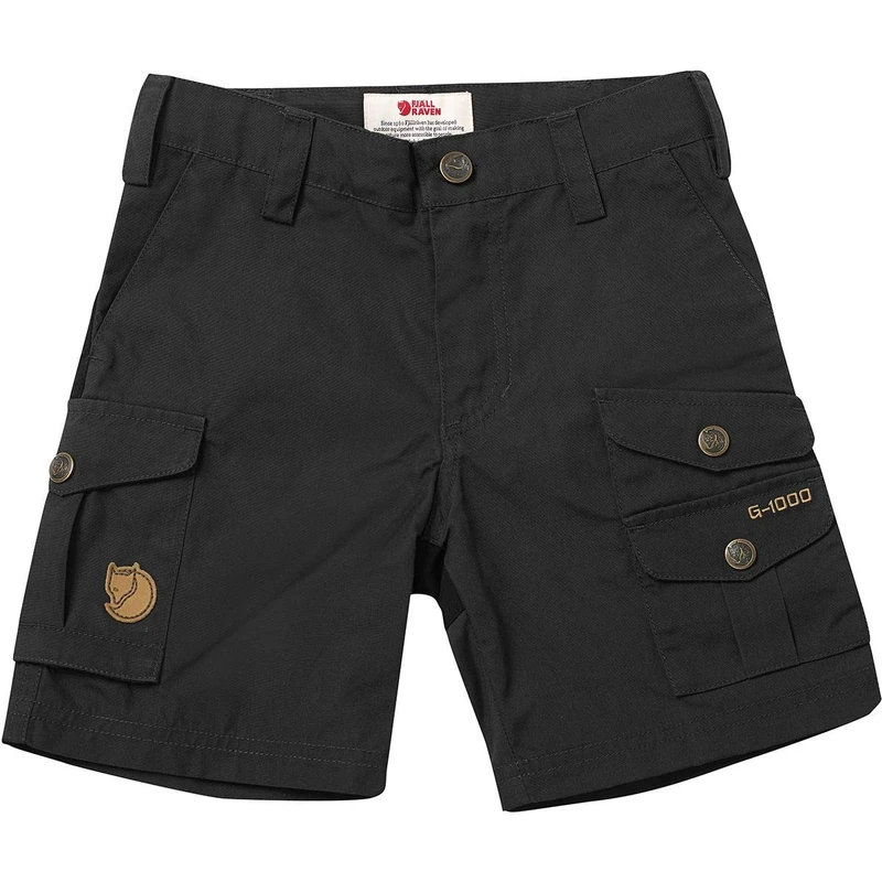 Fjallraven 82469-030 Kids Vidda Shorts Shorts Unisex Kids Dark Grey Size 158